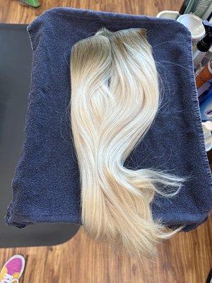 Bellami 20" flex weft hand sewn extensions