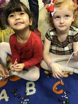 Preschool classes starting at age 2. Loving, caring preschool classes.