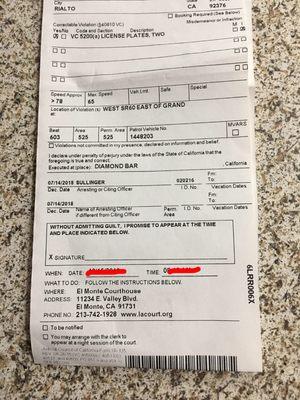 These are the TWO TICKETS I've received for not having plates for ALMOST 6 MONTHS . I've got nothing but bullshit from them !