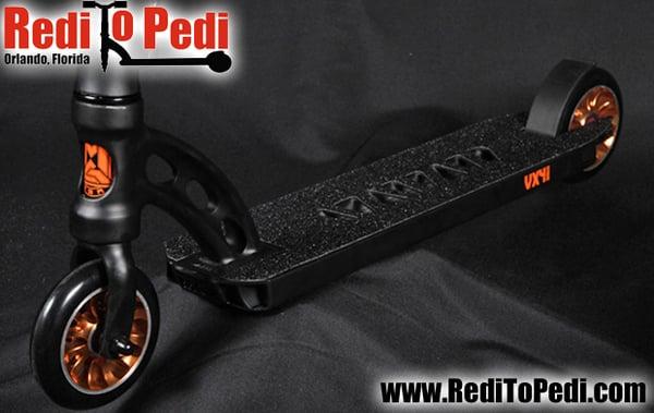 MGP VX4 Extreme pro scooter is sold at Redi To Pedi in Orlando, Florida.