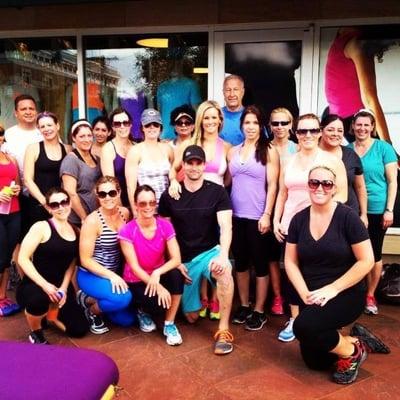 LiveFit Bootcamp at lululemon!