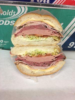 4Hermanos (turkey, roast beef, baloney) delicious!