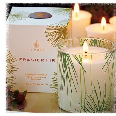 Thymes Frasier Fir product line.