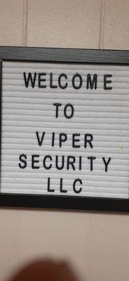 Viper Security office