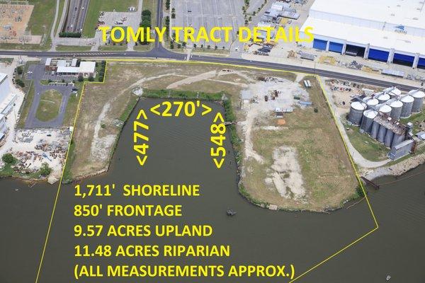 This is our larger property with a harbor configuration making it ideal for protected commercial waterfront use.