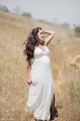 Los Angeles maternity photographer Alex Diaz and Josh Ponder