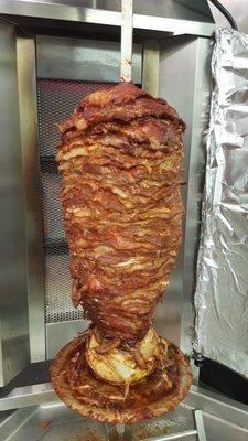 Al Pastor vertical spit