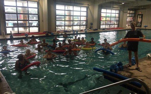 Fun Group Classes Including Water Aerobics