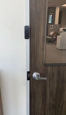 Openpath access control on lobby door