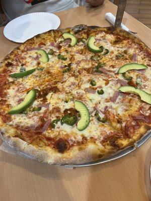 Pizza mexicana (large)