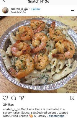 Shrimp Rasta Pasta