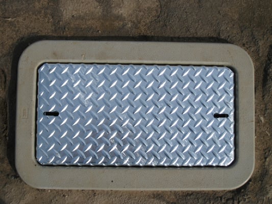 Protect your copper wire with the Lockjaw! Utility Box Security Lid.