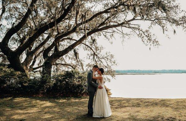 Elopement at Wrights Family Park, downtown Bluffton.