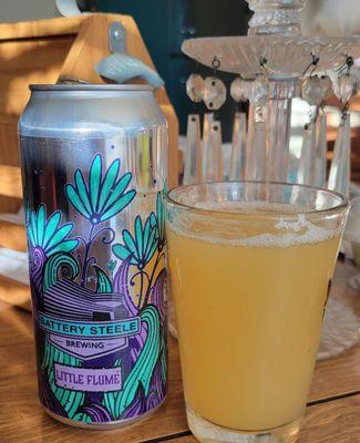 Little Flume, a Session IPA by Battery Steele Brewing!