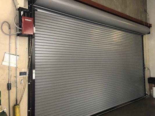 Rolling Steel Door with Operator