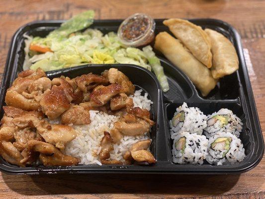 Chicken bento box