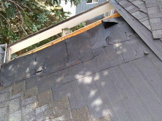 Roof repair.