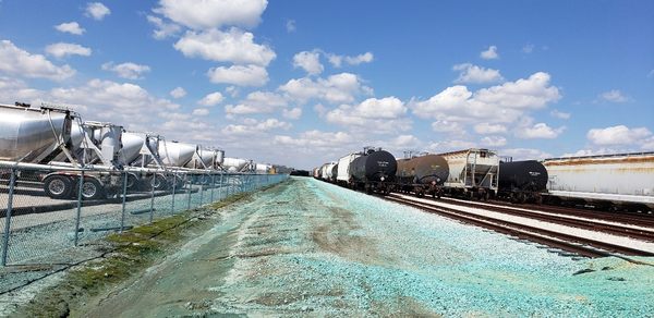 Weed control on railroads