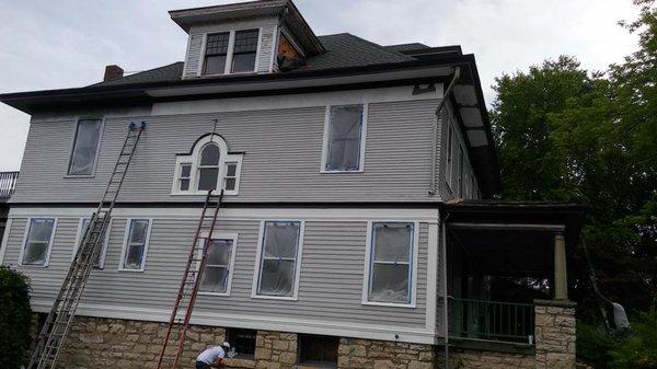 Exterior repaint