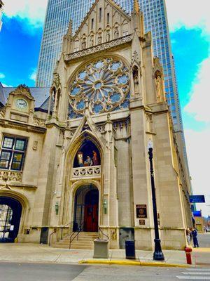 Annual Nativity Scene-exterior of Archbishop Quigley Center 2021