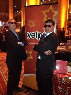 Yelp at the dc brewers ball!