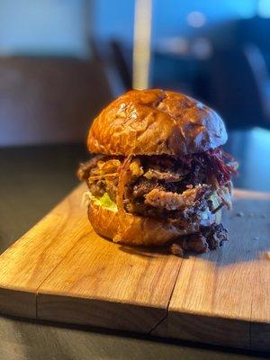 Pastrami burger