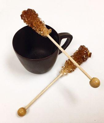 Barista rock candy sticks for the coffee lover in you!