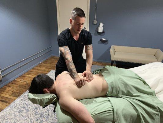 Myofacial (connective tissue) Massage