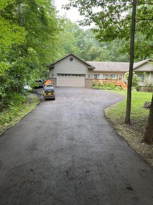 Asphalt Milling Driveway