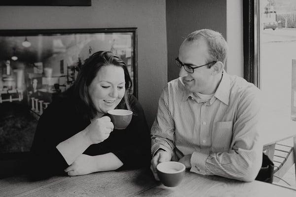 Cassie & Sol, Cafe Fiore, North Beach