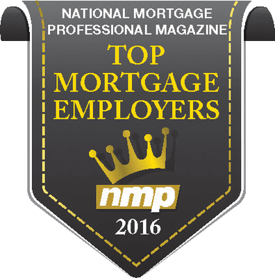 Equity Resources was named a Top Mortgage Employer of 2016