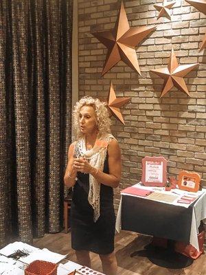 Speaking at the Polka Dot Powerhouse Community in San Diego - Create a Limitless Life, Body and Business!