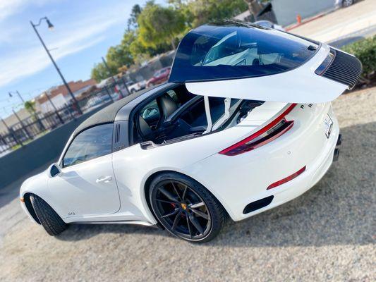 Porsche 911 Targa
Tinted with Xpel Multi-layer Ceramic 20% and 50% on the Windshield