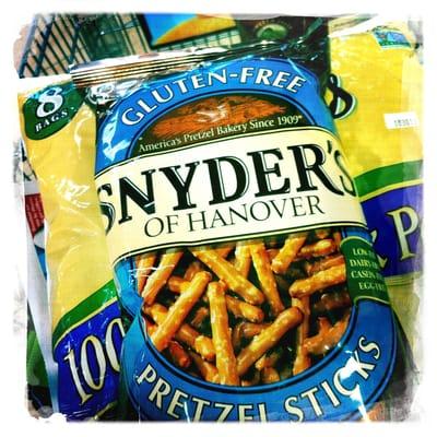 Snyder's now has Gluten Free pretzels!!!