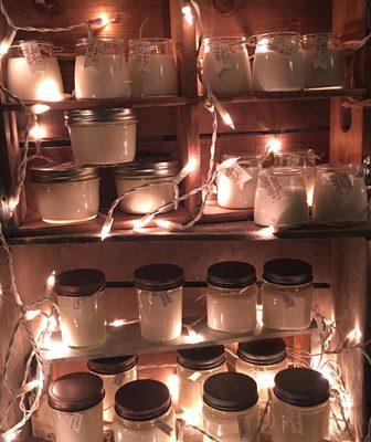 We have a new local candle maker and they are amazing!!