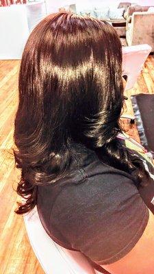 Partial sew in