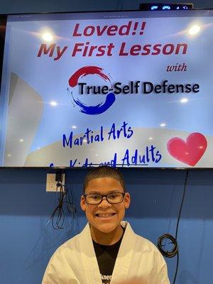 Martial Arts for Kids 
 New Member at True-Self Defense