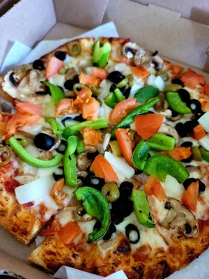 Veggie pizza!