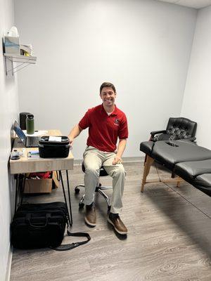 Dr. James' treatment room