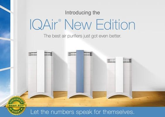 Complete Line of IQ Air purifiers!