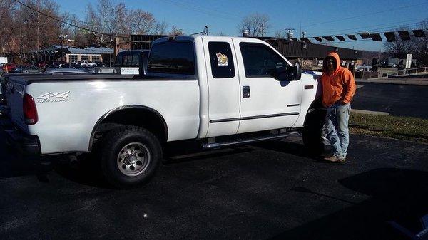 Josef and his 2000 Ford F-250