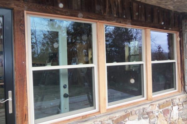 Beautiful Low E/  Low E , double Hung windows.