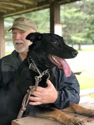 Explaining to students that the training of the handler is just if not more important than training the canine.