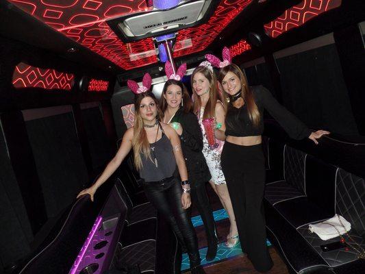 Get the party started in one of our crazy fun party buses.