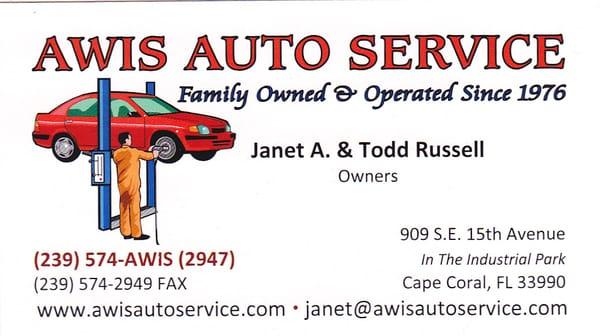 FAMILY OWNED AND OPERATED SINCE 1976!