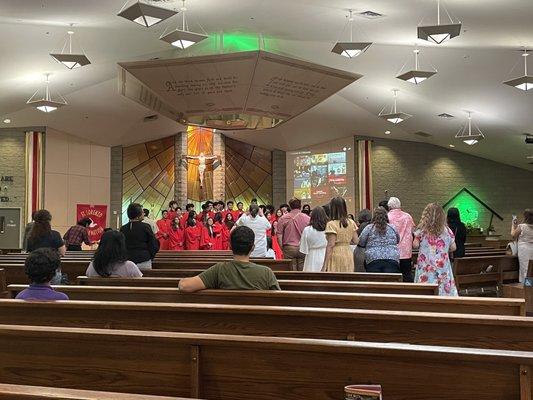 Confirmation practice, May 2023