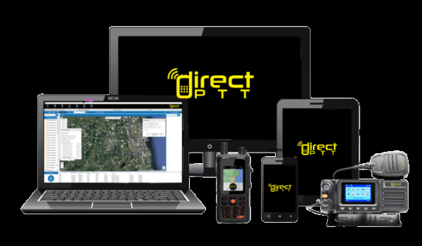 Two-way communications with PTT radios 4G GPS Geofence