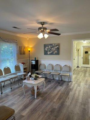 Reception Area upstairs