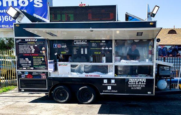 Taco Trailer in East L.A.