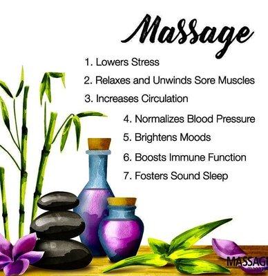 Benefits of massage